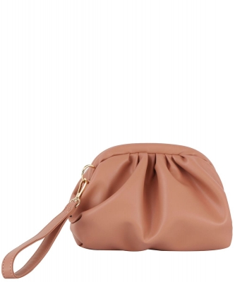 Small Frame Pouch Clutch Bag DX-0186 MAUVE